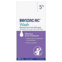 Benzac AC 5% Acne Wash | Skin Plus Compounding Pharmacy